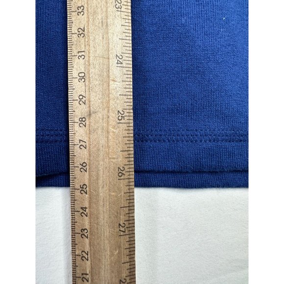 T by Talbots Striped Sweater sz XL P Blue/White - Picture 6 of 7